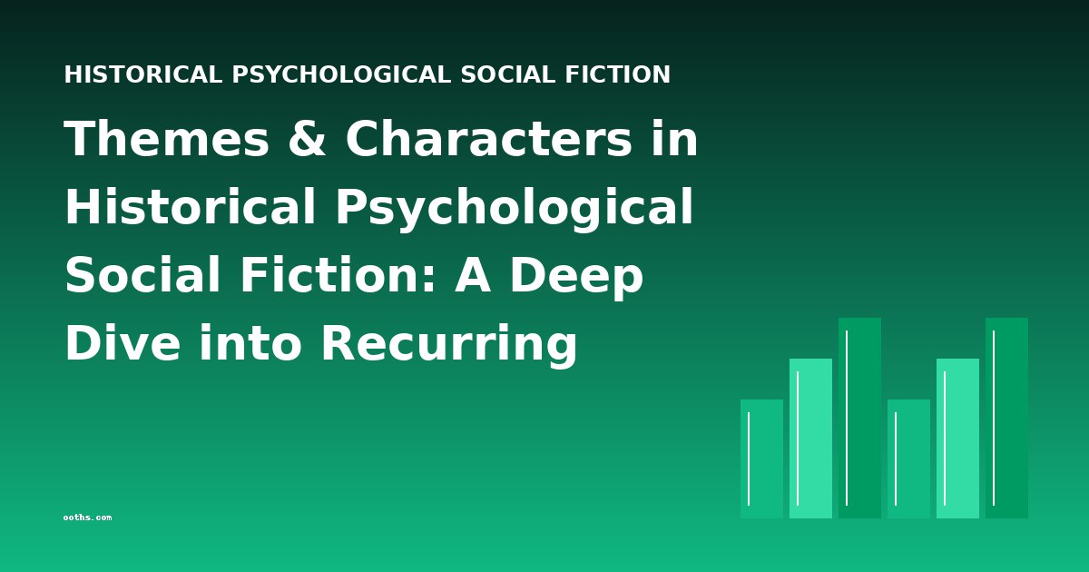 Themes & Characters in Historical Psychological Social Fiction: A Deep Dive into Recurring Motifs and Literary Analysis