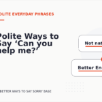 Polite Ways to Say ‘Can you help me?’