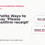 Polite Ways to Say ‘Please confirm receipt’