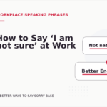 How to Say ‘I am not sure’ at Work