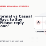 Formal vs Casual Ways to Say ‘Please reply soon’